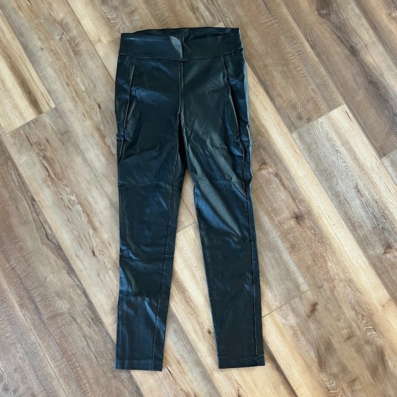 Bar III Pants - NWOT Bar III Faux Leather Leggings - Size Small